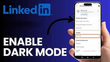 How to Enable Dark Mode on LinkedIn (Quick & Easy!) 🌙 | #LinkedIn #DarkMode #TechTips