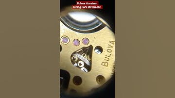 Bulova Accutron Tuning Fork Movement