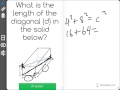 Diagonal Lengths in Prisms