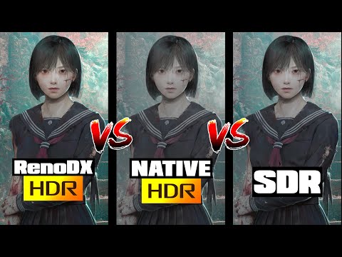Native HDR Is Just Bad In This Game - RenoDX vs Native HDR vs SDR - Silent Hill f HDR Is Broken