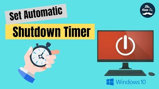 how to set shutdown timer windows 10