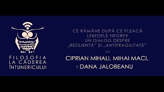 Cafeneaua filosofică online. Episodul 3. Ce rămâne după ce pleacă lebedele negre?