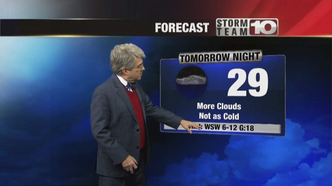 Monday evening forecast - YouTube