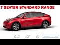 (BREAKING)Tesla Model Y Standard Range and SEVEN SEAT Option Is HERE! - Cheaper and Better 2021