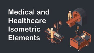 Medical And Healthcare Isometric Element After Effects Templates
