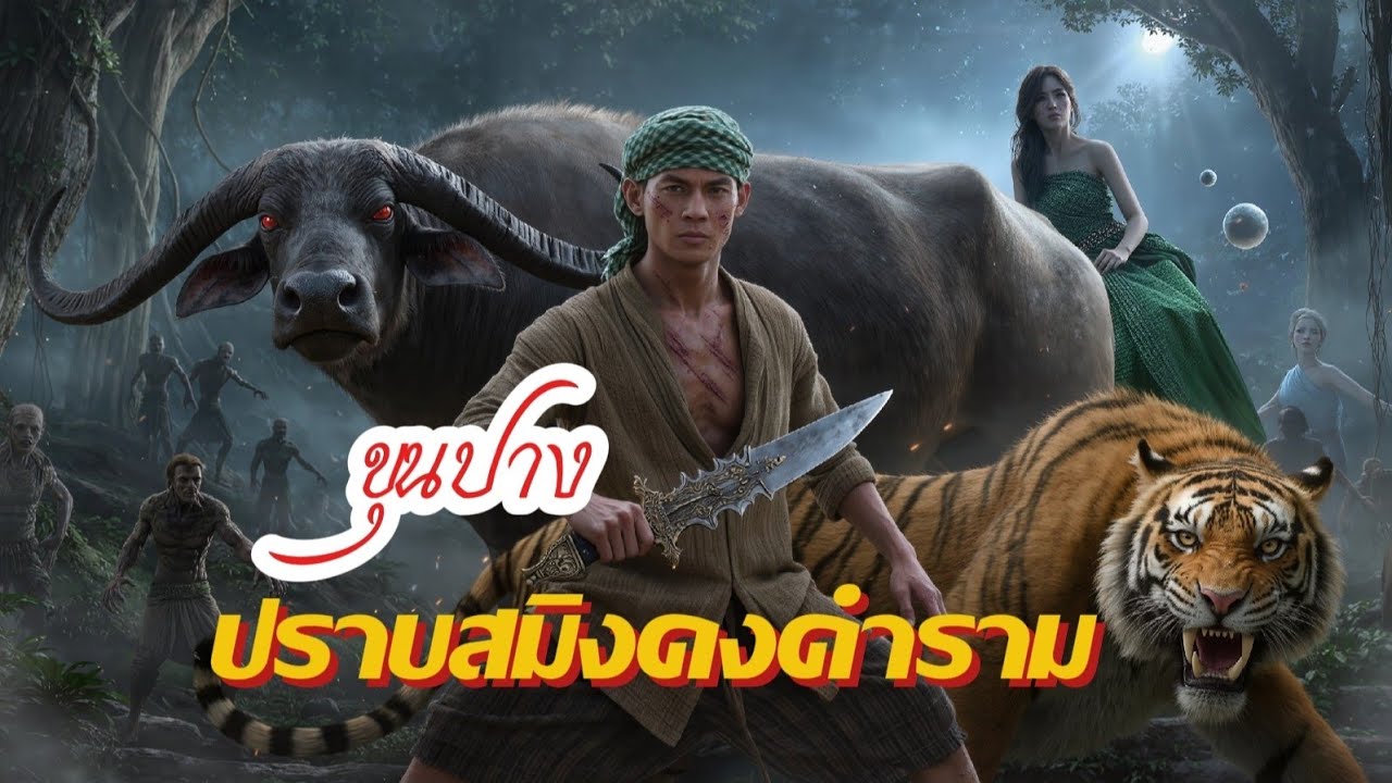 ขุนปาง ปราบสมิงดงคำราม ตอนเดียวจบ | กระท่อมฟาง #เรื่องเล่า #เรื่องผี #นิยายเสียง 