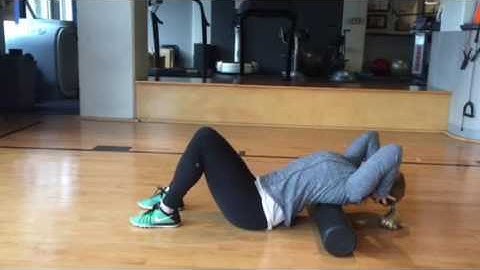 Thoracic Mobilization on Foam Roller