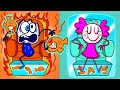 HOT vs COLD Massage - Pencilanimation Funny Animation Video