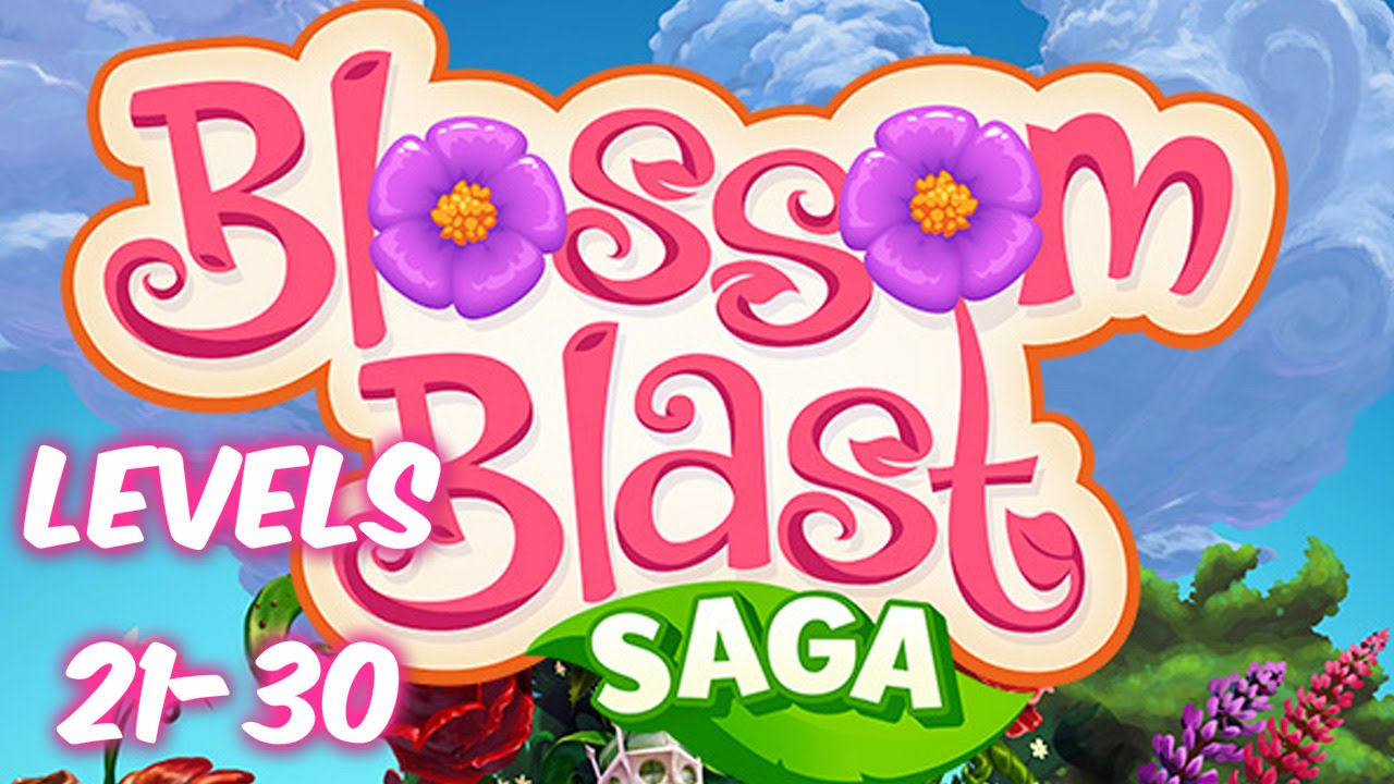 Levels saga. Blossom Blast. Цветок в игре лого. Игра blossoming.