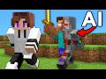 Minecraft YouTubers vs Hacker Robots