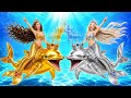 金のマーメイド vs 銀のマーメイド チャレンジ | 素晴らしいクリエイティブチャレンジ Multi DO Smile