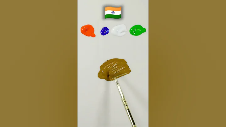 Which is ur fav color? Mixing Flag Colors #asmr #satisfying #colormixing #relaxing