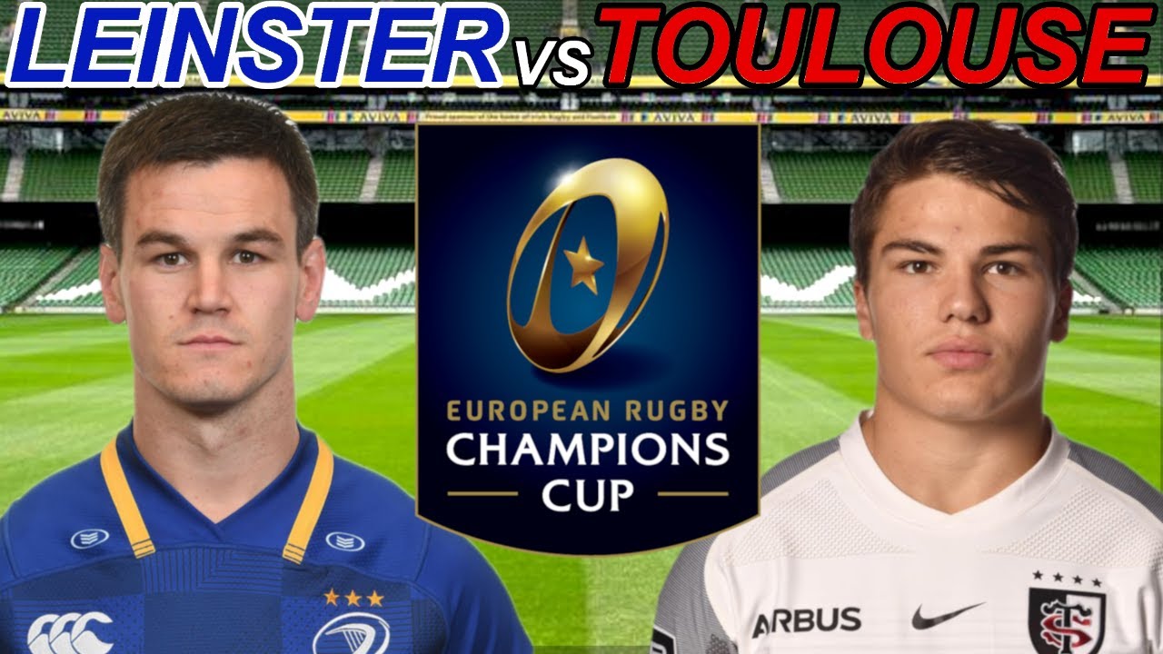 LEINSTER vs TOULOUSE Champions Cup 2023 Semi FINAL Live Commentary