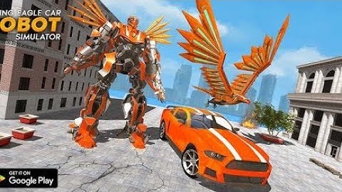 Flying Eagle Robot Car - Robot Transforming Games.(Part-3)