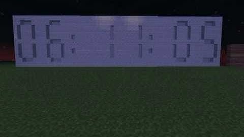 Minecraft PS4 BUILDING A DIGITAL CLOCK LIVE come chat with me