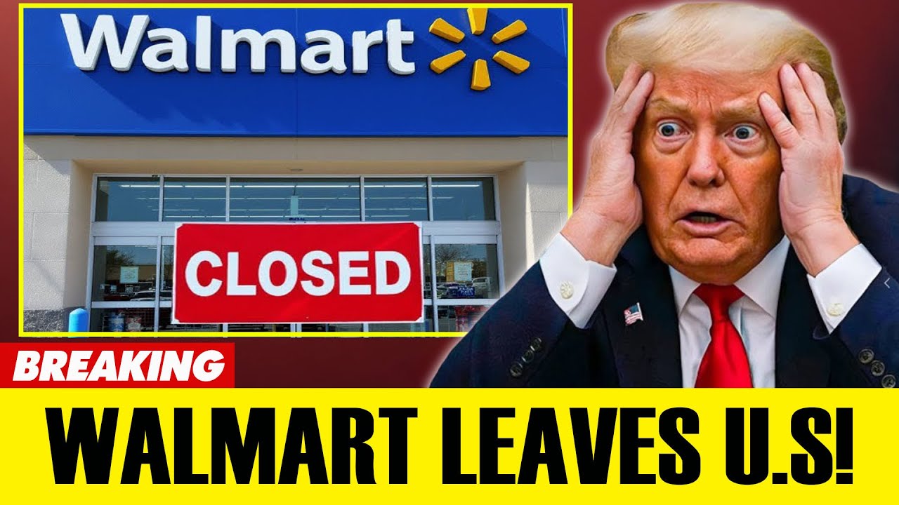 Trump PANICS as Walmart WALKS OUT of U.S. Over Tariffs – Food Crisis ERUPTS