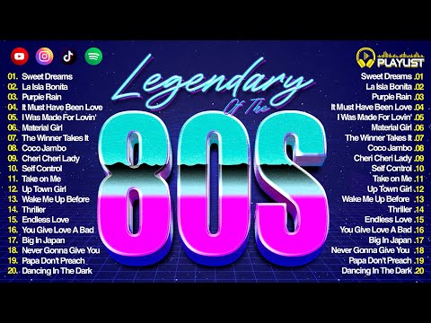 80s Greatest Hits Full Album ~ Best Songs of 80s Music ~ Laura Branigan, Michael Jackson, Madonna