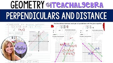 Geometry - Perpendiculars and Distance