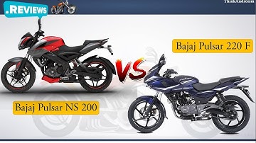 Bajaj Pulsar NS 200 vs Bajaj Pulsar 220 F Comparison