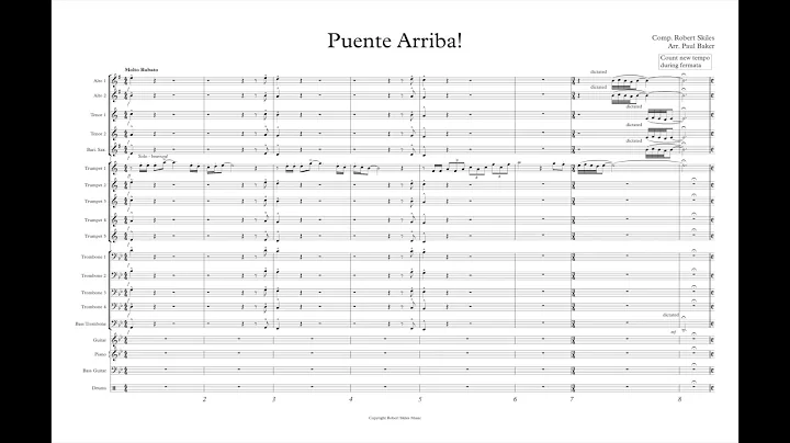 Puente Arriba - Grade 3 samba by Robert Skiles, ar...