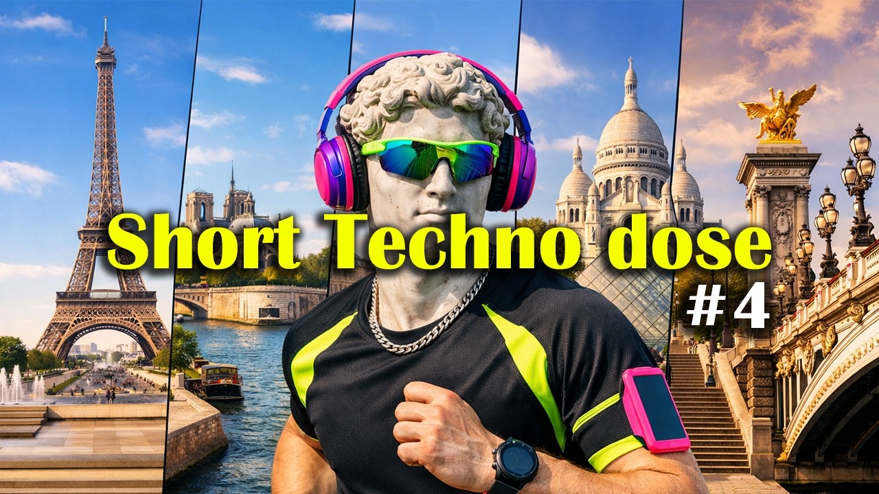Melodic Techno + Orchestra 128 BPM | Paris Run | Short Weekend dose 4