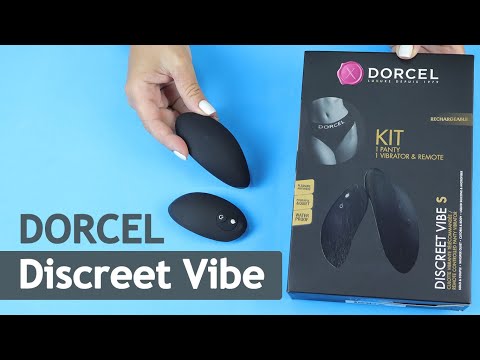 Dorcel: Discreet Vibe - вібратор в трусики, підігрів та пульт дистанційного керування