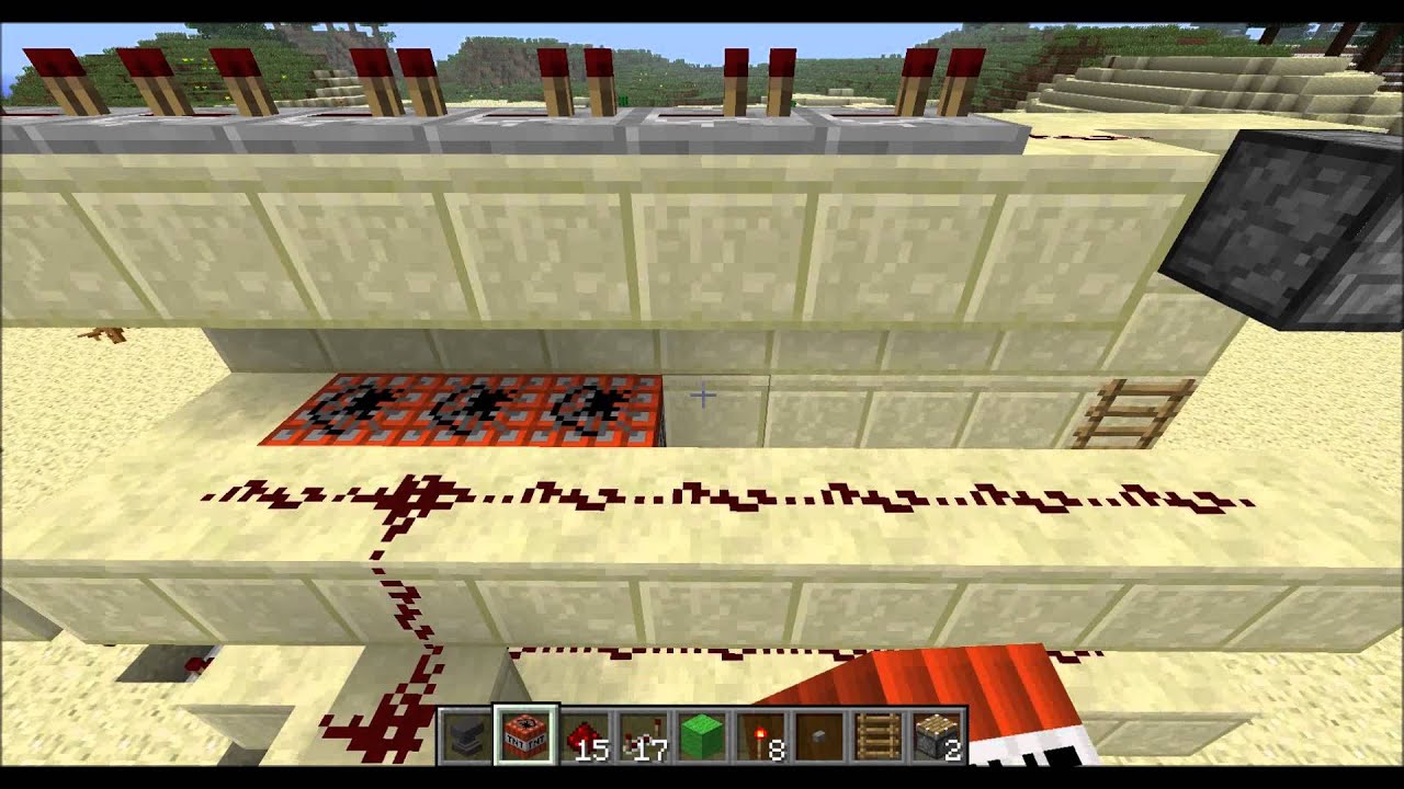 GrayGeo's Minecraft Anvil Cannon - Shoots up to 225 Blocks!