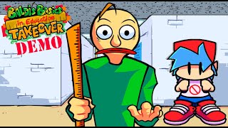 Friday Night Funkin:  VS Baldis Basics In Education Takeover Demo Full Week [FNF Mod/HARD]