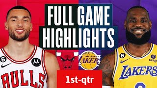 Los Angeles Lakers vs. Chicago Bulls Highlights 1st-Qtr HD | Dec 20, 2023 | 2023-24 NBA Season