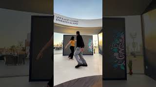 Next-Level Interactive AI Calligraphy at Emirates NBD Event Abu Dhabi | Interactive LED Screen Dubai