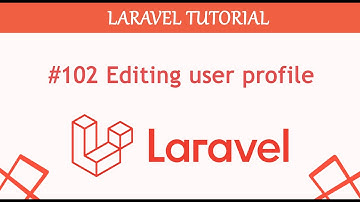 #102  Editing user profile Complete Blogging Content Management System in Laravel