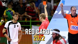 Craziest Red \& Blue Cards ● Handball ● 2022 ᴴᴰ