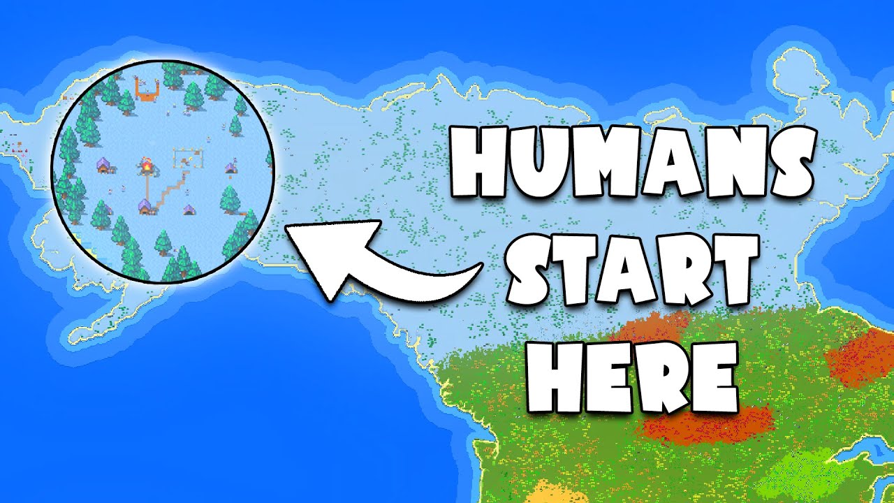 I Simulated Humans Colonizing America! - Worldbox