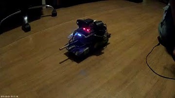 Raspberry Pi Tank test drive at home