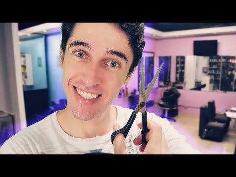 Corte de Cabelo MUITO Relaxante - ASMR ROLEPLAY DE CABELEIREIRO