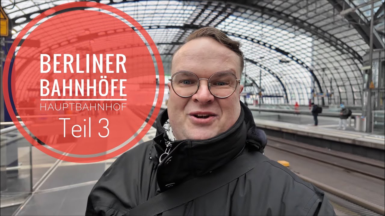 Der größte Bahnhof Berlins. Teil 3: 1. Stock, S-Bahn und Regionalbahn.