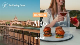 Alto Rooftop Bar in Rome - Review