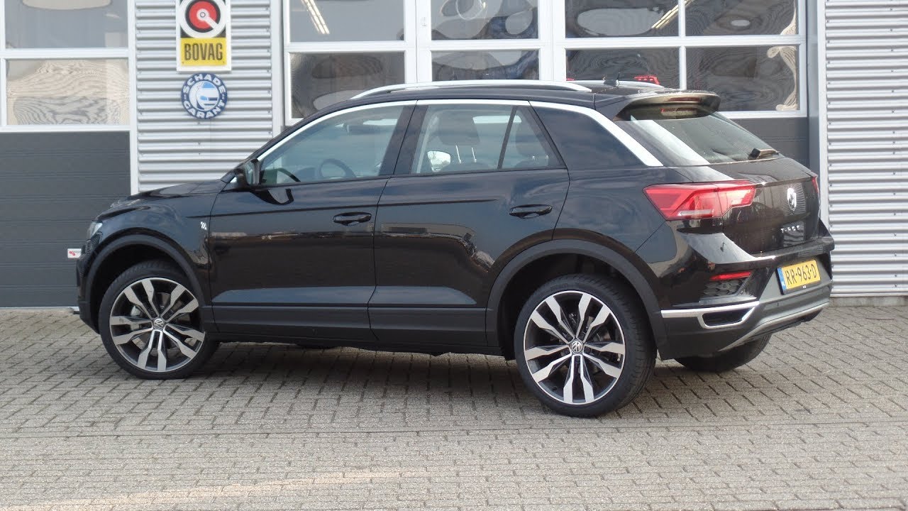 Volkswagen NEW 2018 T-Roc Style Deep Black Pearl 19 inch SUZUKA walk ...