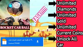 Cara Download Rocket Car Ball (MOD, Unlimited Money)apk screenshot 3