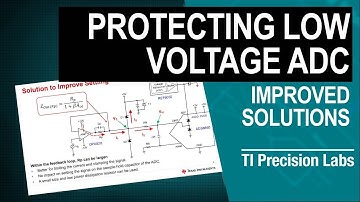 Protecting low voltage ADC: Improved solution