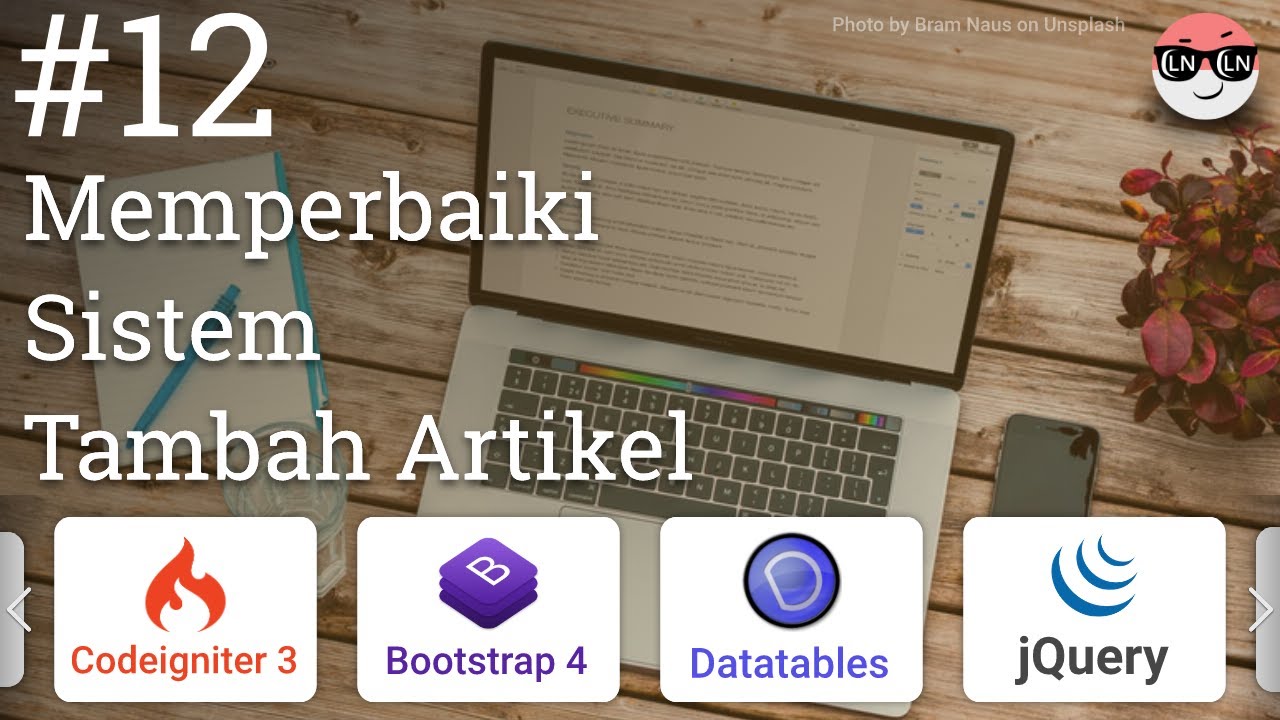 Tutorial Pembuatan Blog menggunakan Codeigniter 3 & Bootstrap 4 #12 ...