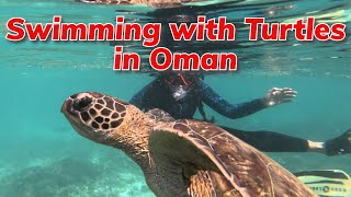 SWIMMING with TURTLES in OMAN | Exploring NIZWA FORT | Oman Travel