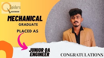 My Placement Journey as a Mechanical Graduate | QSPIDERS BASAVANAGUDI