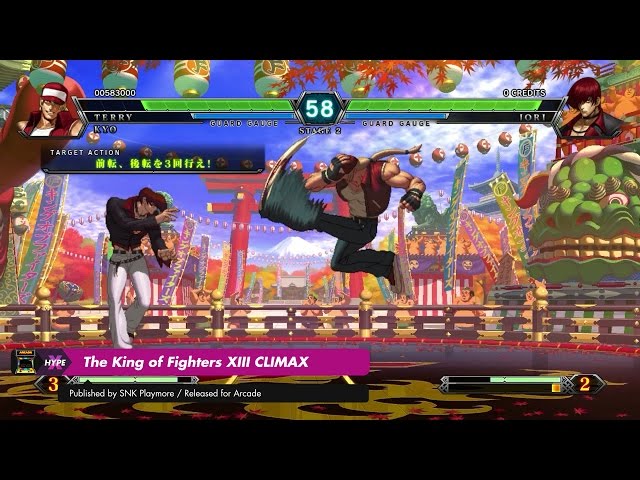 Arcade: The King of Fighters XIII CLIMAX (Taito Type X2) - YouTube