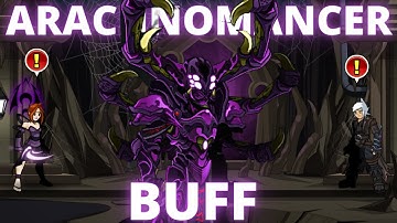AQW Buffed Arachnomancer Class Review/Guide