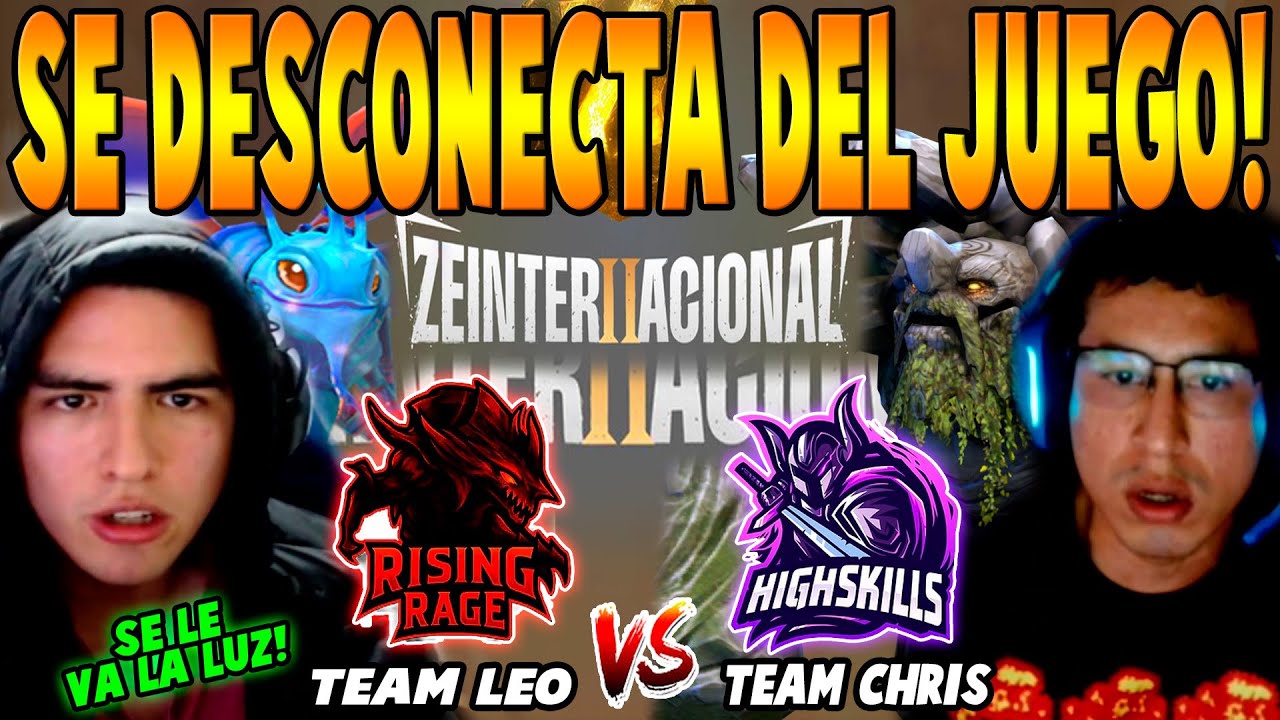 TEAM LEOSTYLE vs TEAM CHRIS [BO1] - SE DESCONECTA DEL JUEGO ...