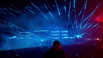 Superhuman @ Lost Lands slander b2b spag heddy IN THE RAIN 2019