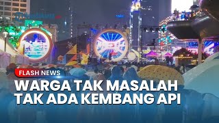 Ragam Komentar Warga Tak Ada Kembang Api saat Tahun Baruan di Bundaran HI 