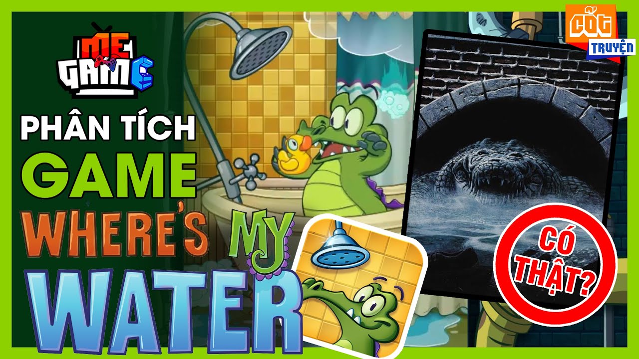 Phân Tích Game: Where'S My Water? - Bí Ẩn Cá Sấu Dưới Cống Ngầm | Megame -  Youtube