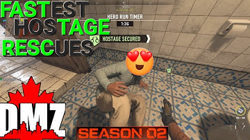 THE FASTEST WAY TO DO A HOSTAGE RESCUE IN "DMZ"